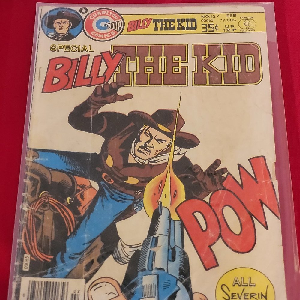 RARE, VINTAGE 1979, BILLY THE KID COMIC BOOK, ISSUE #127!!!